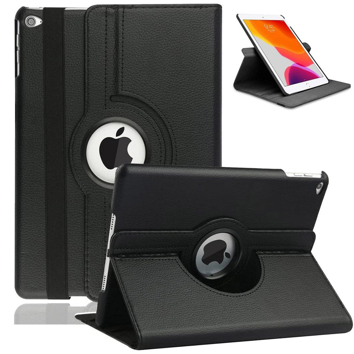 For iPad 5th 6th Air 1 Air 2 Case 9.7 inch 360 Degrees Rotating PU Leather Cover 360 image