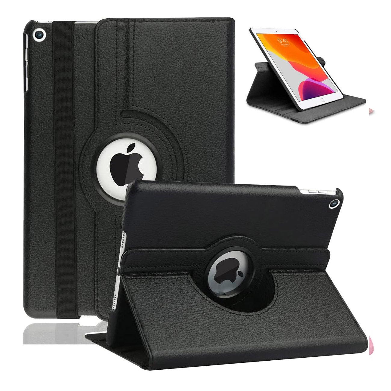 For iPad 7th 8th 9th Case 10.2 inch 360 Degrees Rotating PU Leather Cover 360 image