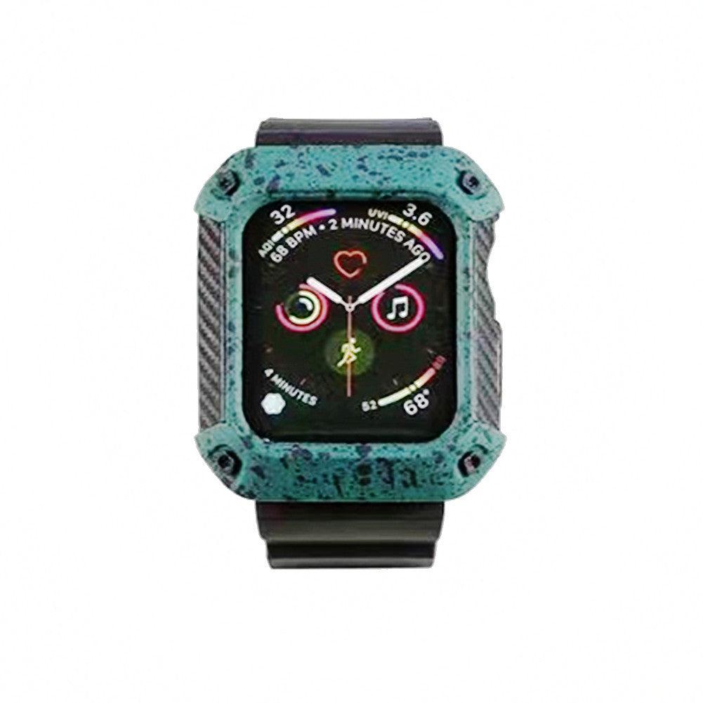 41mm Rubber Band and Case Cover For Apple Watch Series image