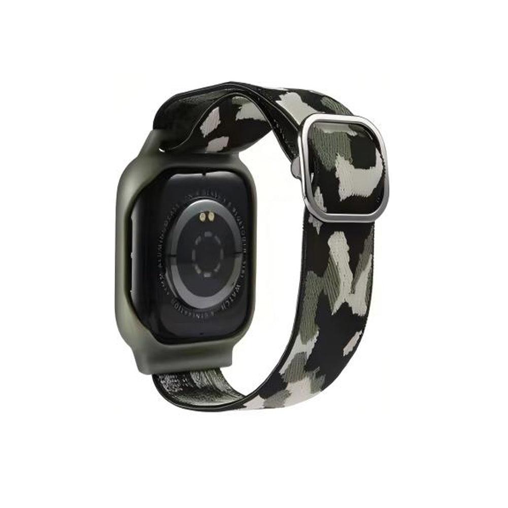 42mm 44mm 45mm Braided Solo Loop Band and Case Cover For Apple Watch Series image