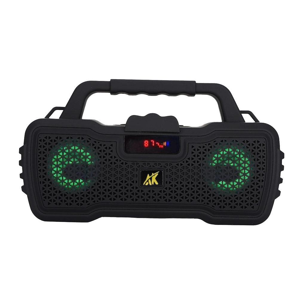 Portable Bluetooth Speakers with Straps, RGB Lights, without Kalack and Microphone, AK355 image