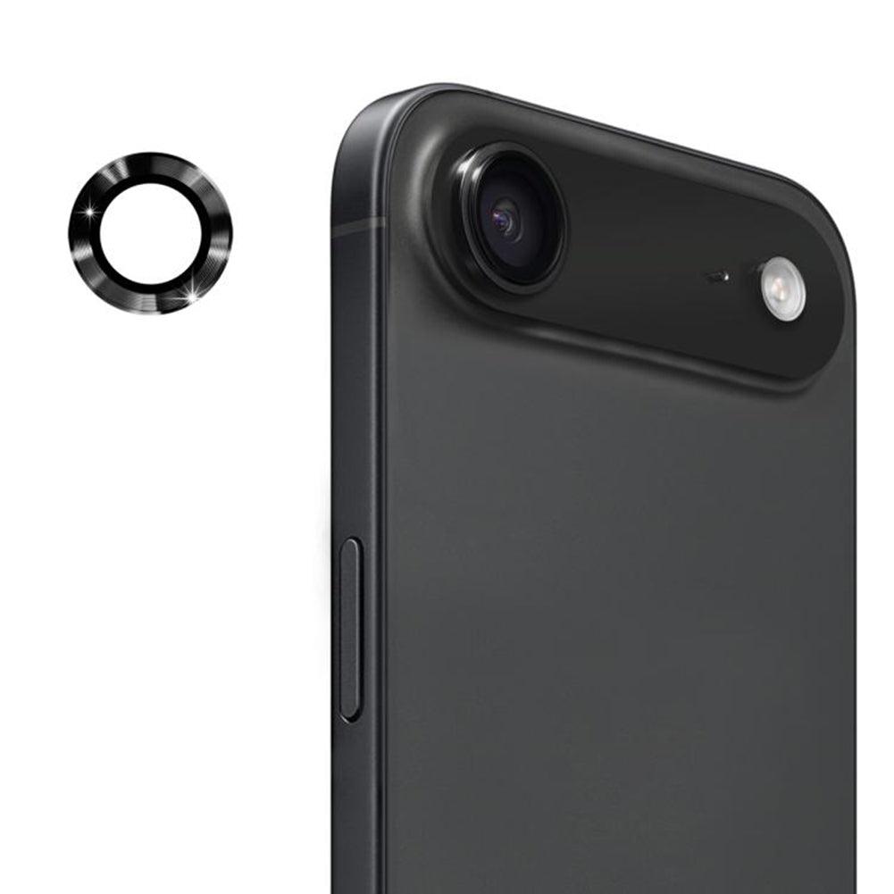 For iPhone 17 Air Single Metal Ring Camera Lens Tempered Glass Screen Protector CMA002