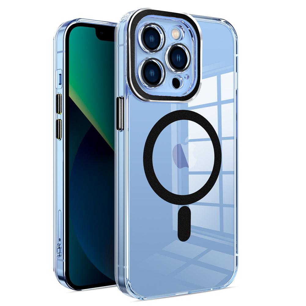 For iPhone 16 Pro Max Case with Camera Protective Magsafe Charging Clear Hard Cover HDL142
