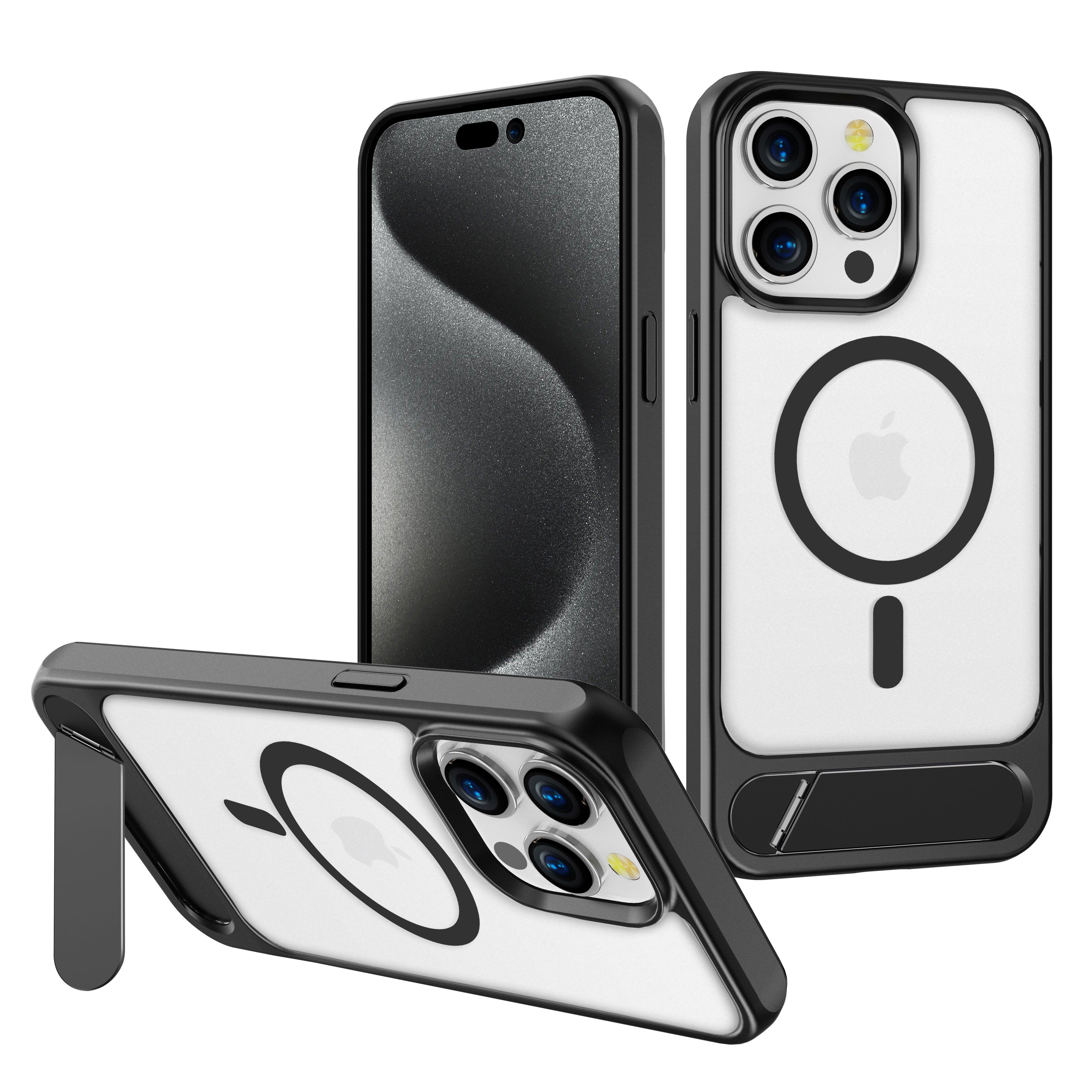 For iPhone 14 Pro Case with Magsafe Charging and Kickstand Hard Cover HDL143