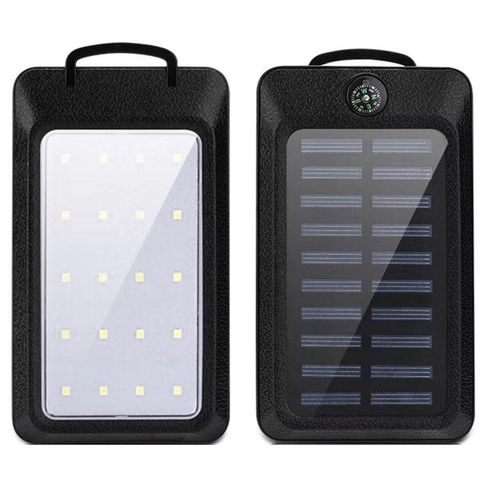 20000mAh Power Bank Solar Charging Portable Charger with LED Flashlight SOVO image