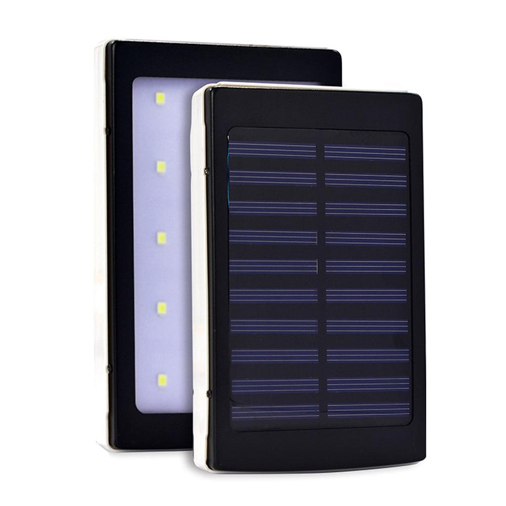 30000mAh Power Bank Solar Charging Portable Charger with LED Flashlight image
