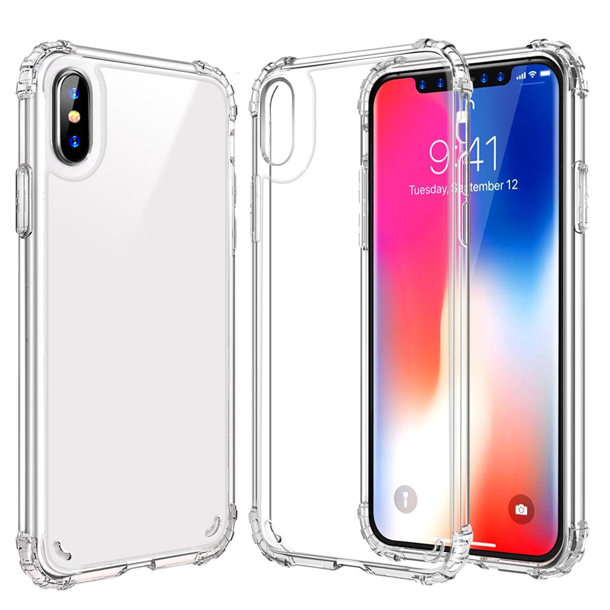 For iPhone Xs Max Case with Air Cushion Clear Soft Cover SFL74 image