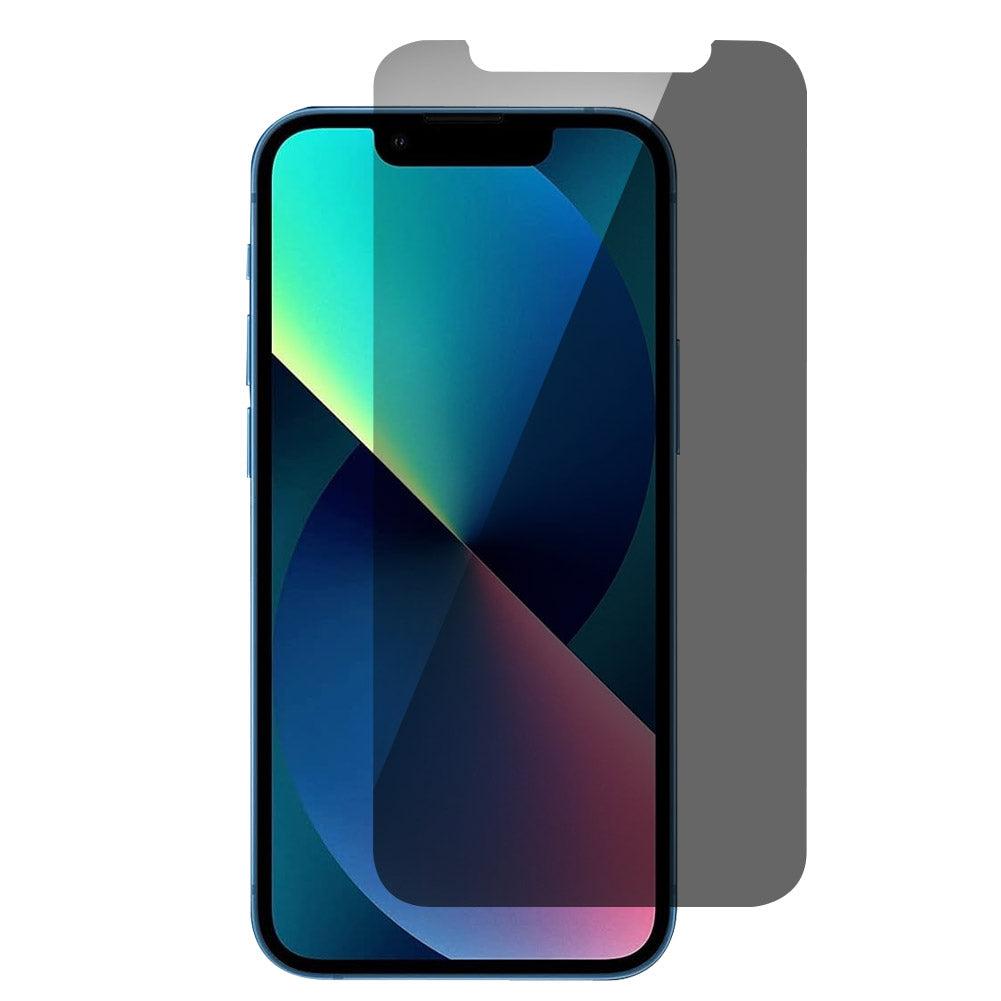 For iPhone 13 (6.1 inch) Anti-Spy Privacy Tempered Glass Screen Protector 2.5D Black image