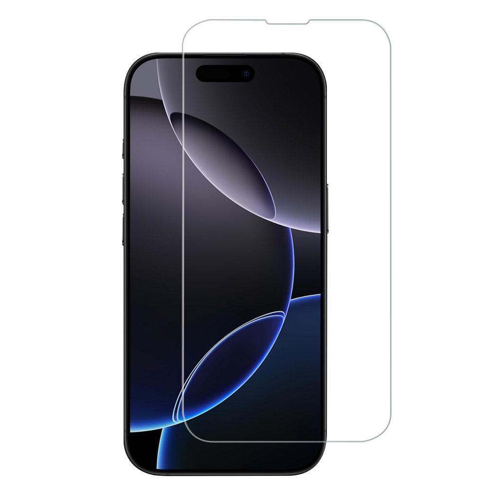 For iPhone 16 6.1 inch Clear 2.5D Tempered Glass Screen Protector image