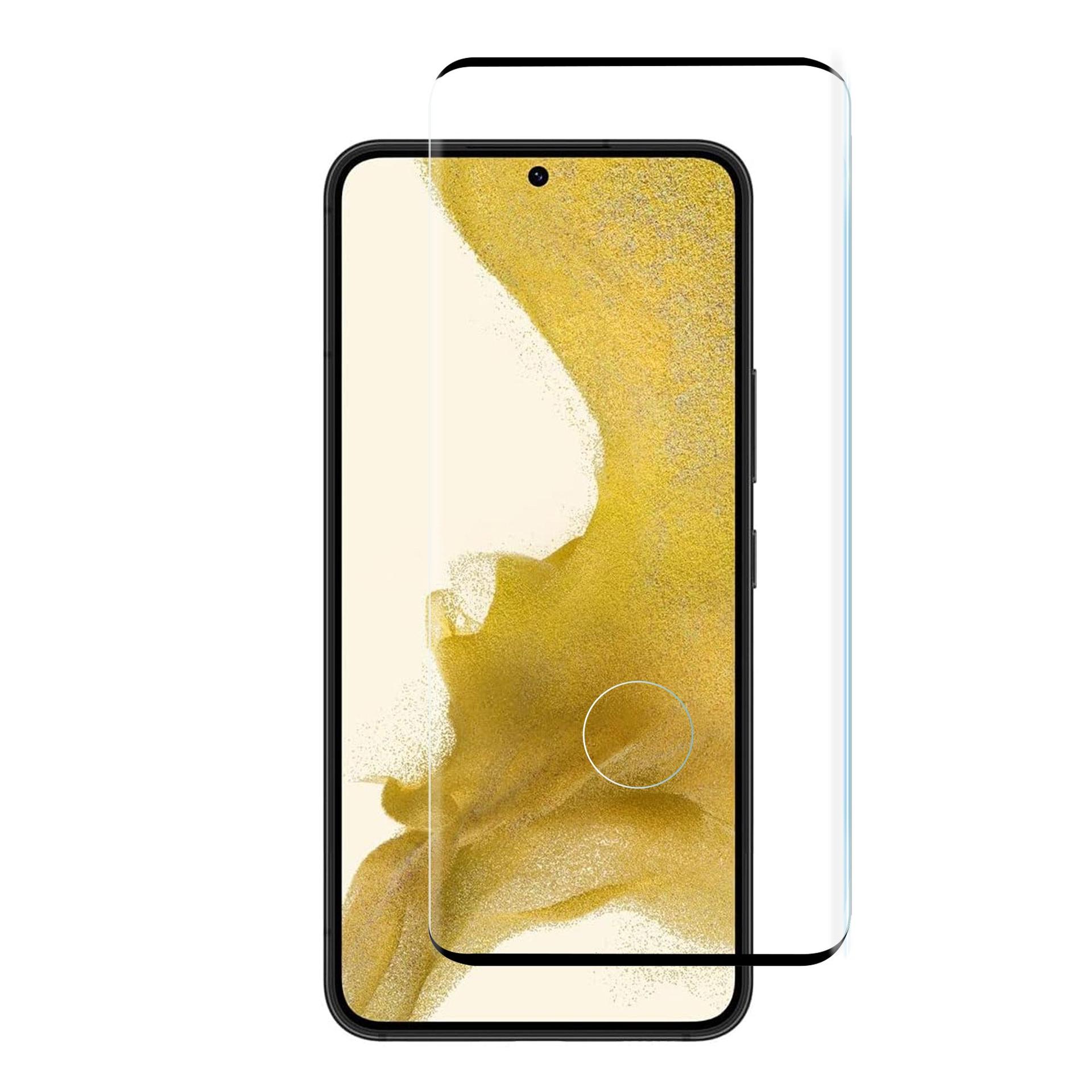 For Galaxy S22 Plus (6.6 inch) Curved Full Coverage Tempered Glass Screen Protector image