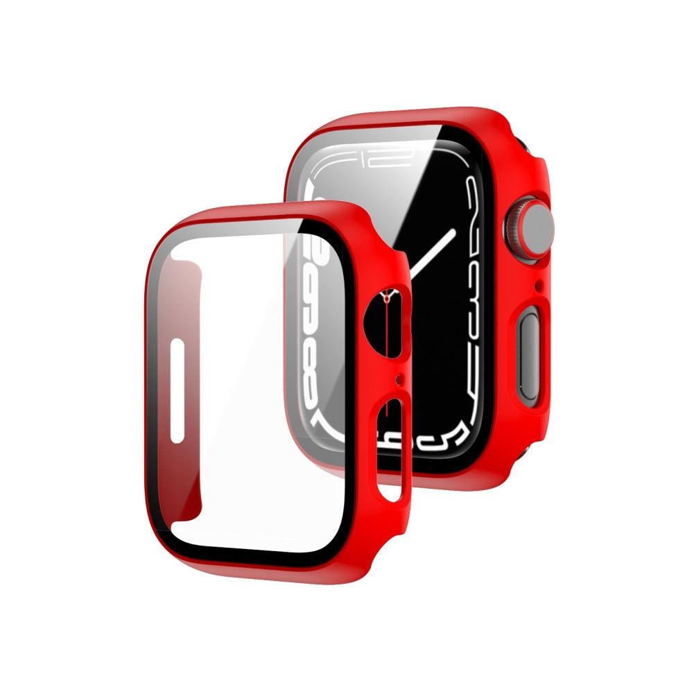 40mm Shockproof Cover Case with Tempered Glass Screen Protector For Apple Watch Series image