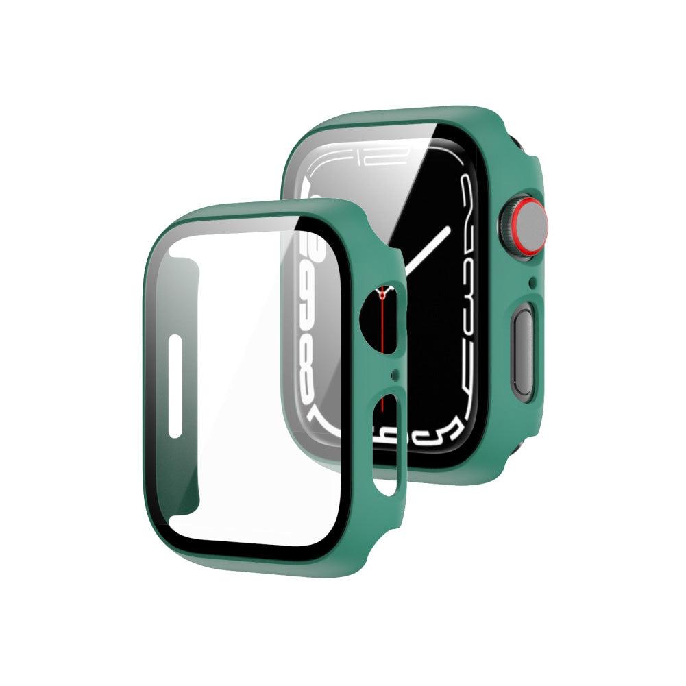 41mm Shockproof Cover Case with Tempered Glass Screen Protector For Apple Watch Series image
