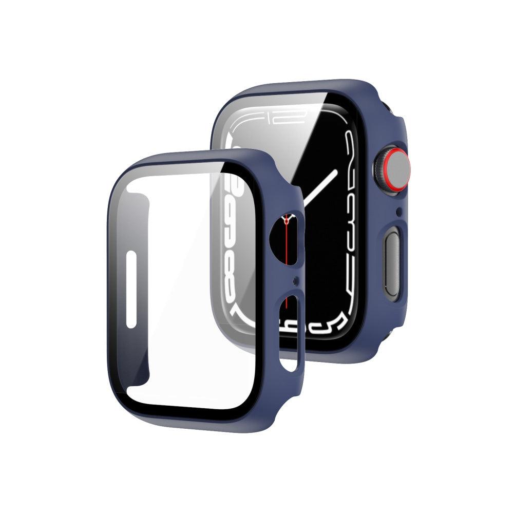 44mm Shockproof Cover Case with Tempered Glass Screen Protector For Apple Watch Series image