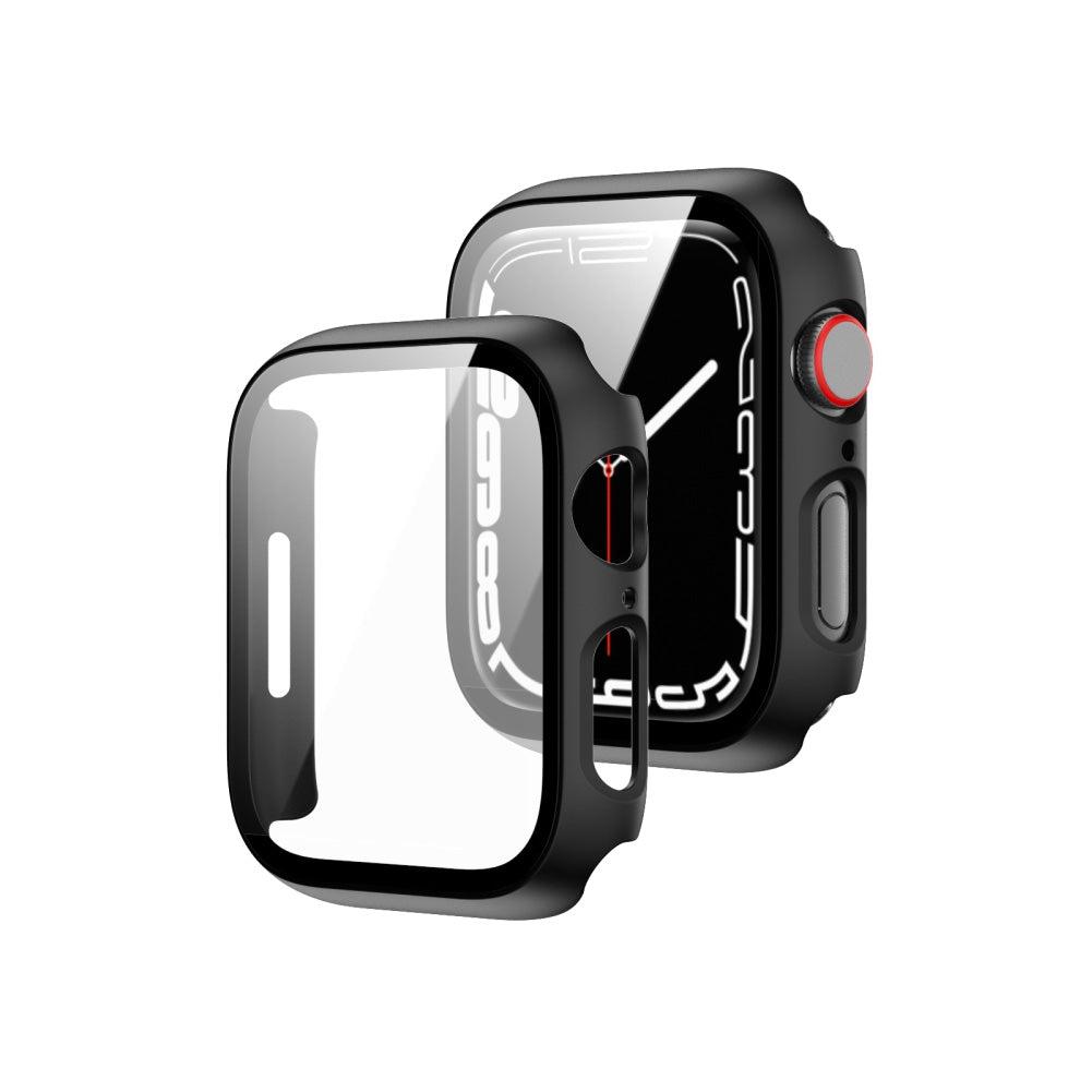 49mm Shockproof Cover Case with Tempered Glass Screen Protector For Apple Watch Series image