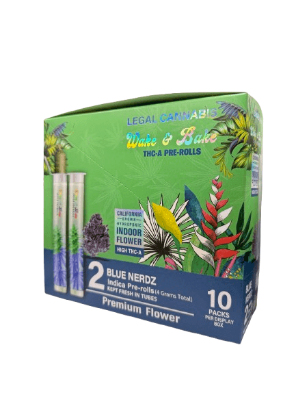 Wake&Bake 10 Pack Pre Roll Display Box image