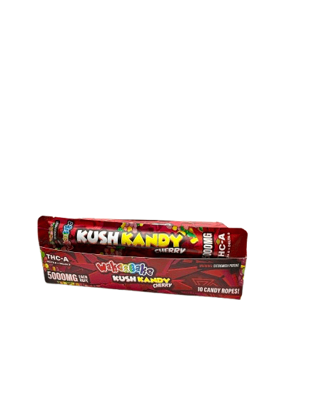 Wake&Bake 5000MG Kush Kandy 10 Candy Ropes image