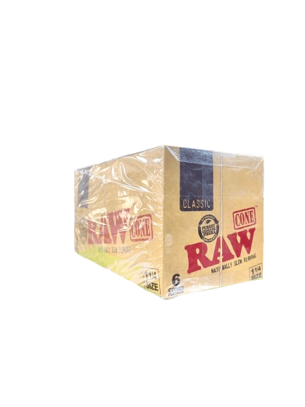 Raw Classic 6 Cones Per Pack 1 1/4 Size image