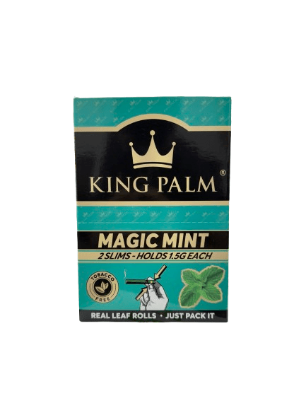King Palm Magic Mint 2 Slims-Holds 1.5G Each image