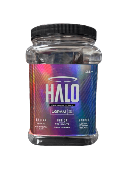 HALO Premium Hemp 1 Gram Each THC-A Flower image