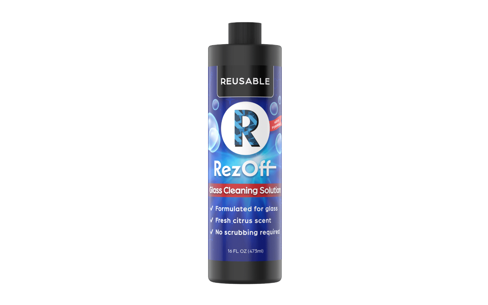 Rez Off Glass Cleaning Solution 16 OZ image