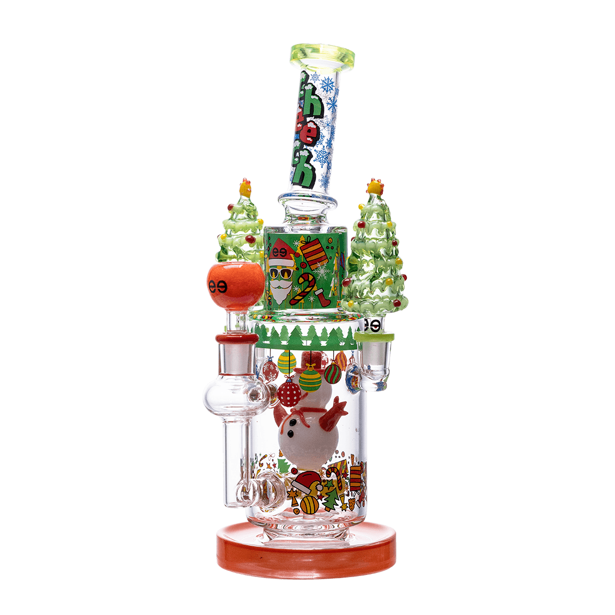 Cheech - 12.5 Inch Santa's Little Helper | Wholesale Glass Water Pipe image