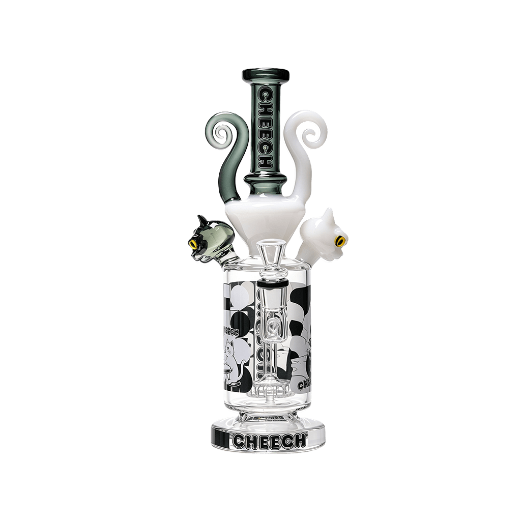 CHEECH - CAT ATTITUDE, GLASS WITH CLAWS. | CHE448 image