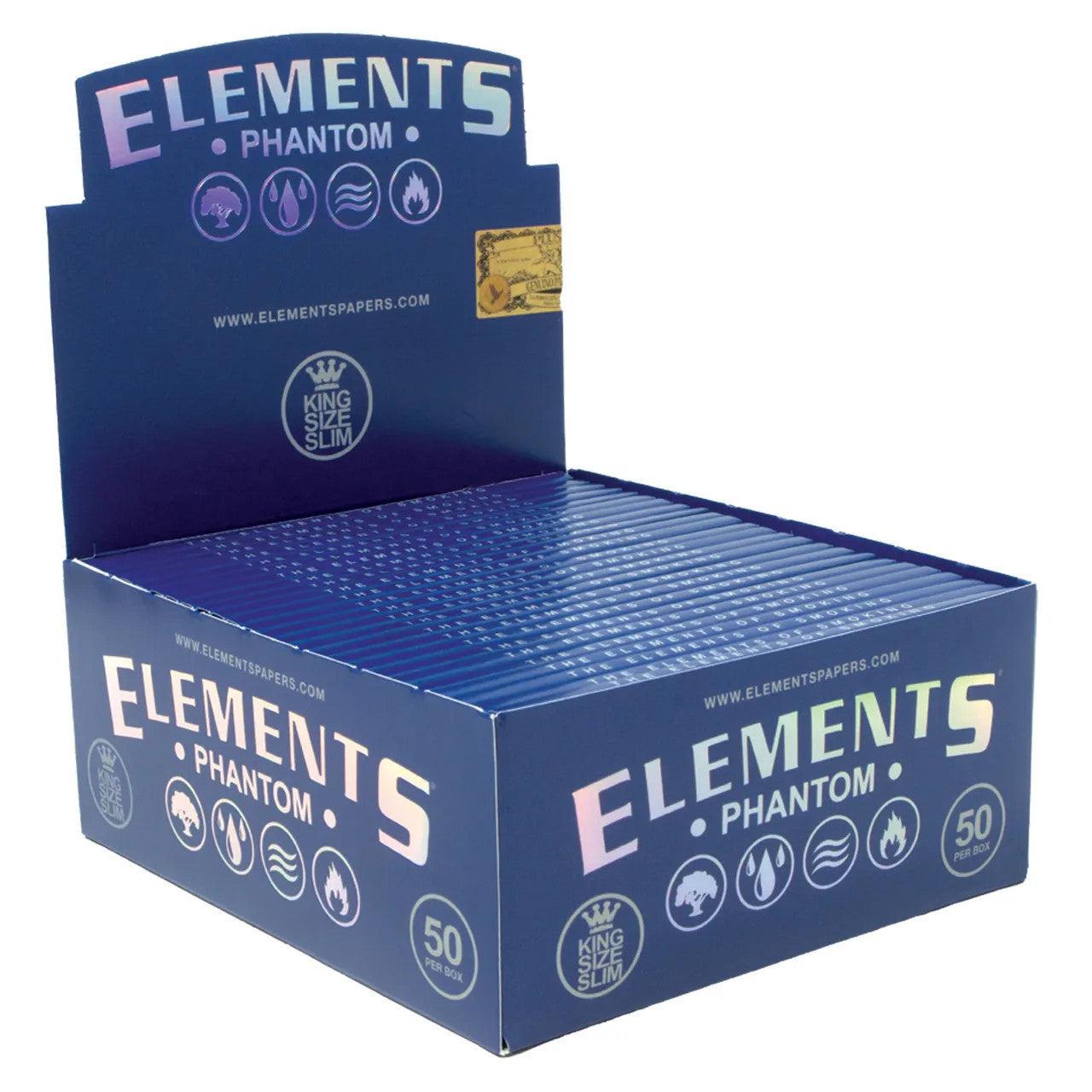 Elements Phantom King Size Wide | 50 per BOX | BOX