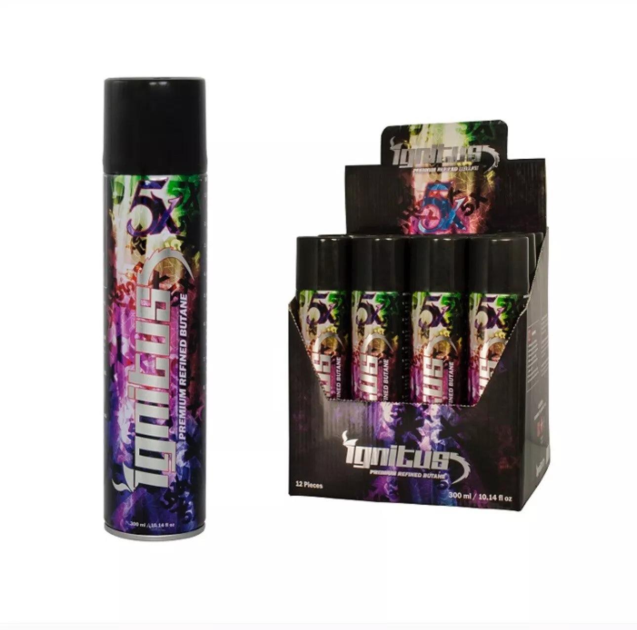 Ignitus - Premium 5X Refined Butane | 300ml | 12 Units / Pack | Pack image