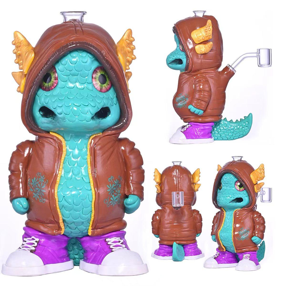 Cool Dragon Dab Rig with Banger - Wholesale Glass Dab Rigs for Smoke Shops image
