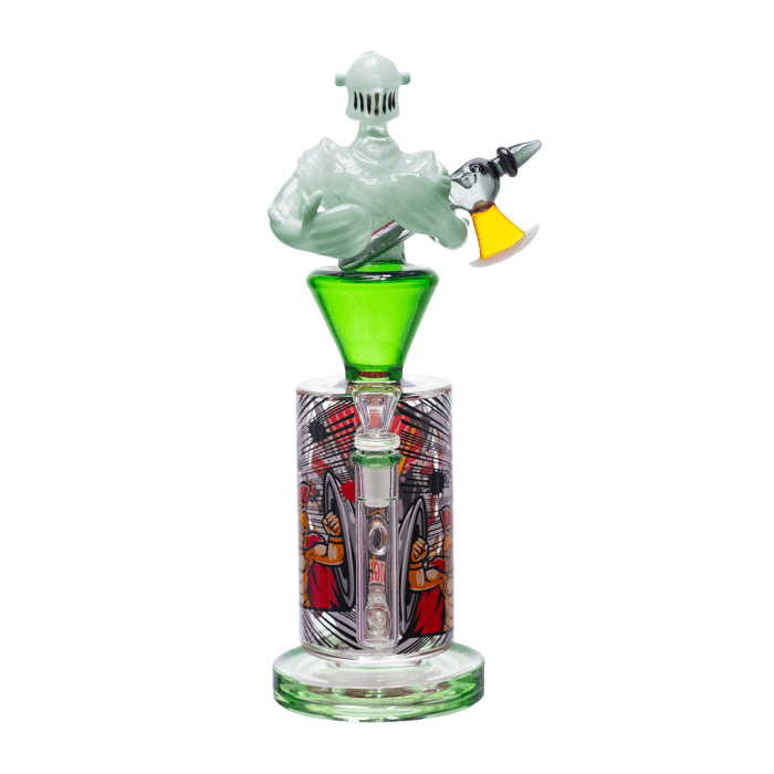 CHEECH - MEDIEVAL WARRIOR COLLECTOR GLASS PIECE | CHE432 image