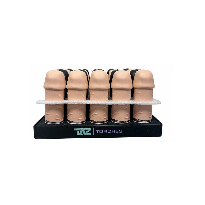 Taz - Penis Torch Lighter | 20 Units / Display | Display image