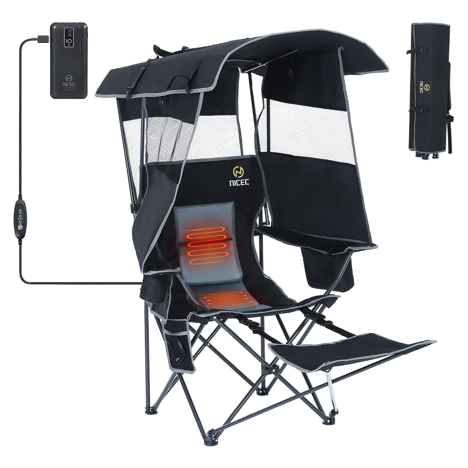 Nice C Outdoor Heated Chair with Canopy & Footrest - 1 pack image
