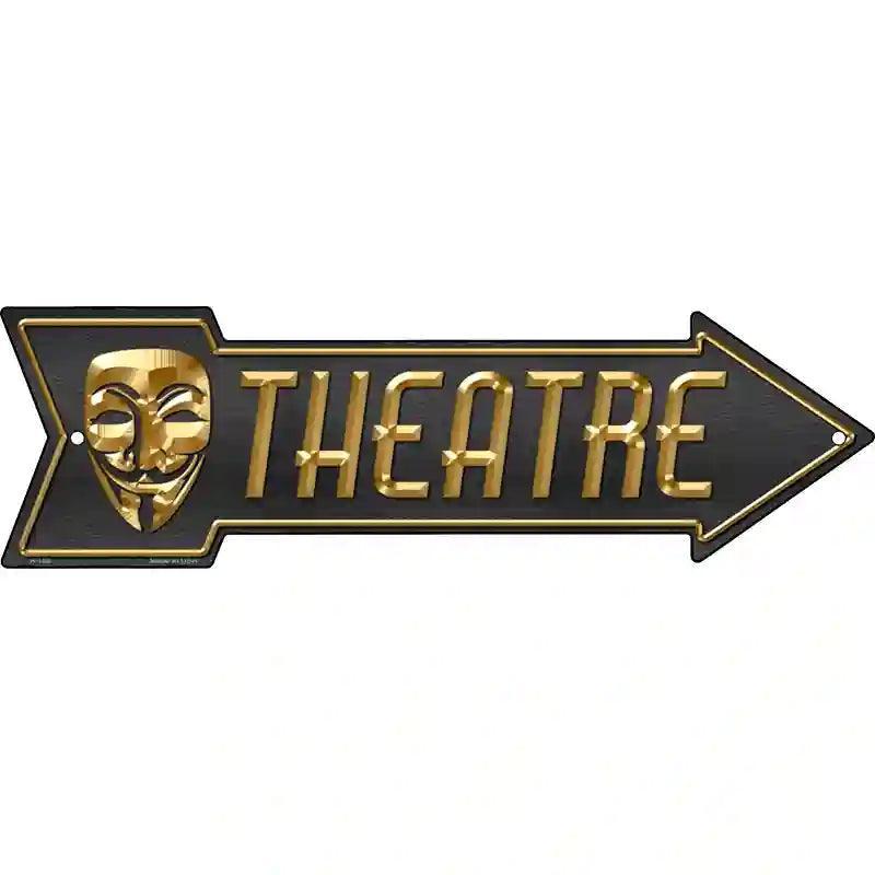 Theatre Novelty Metal Arrow Sign image