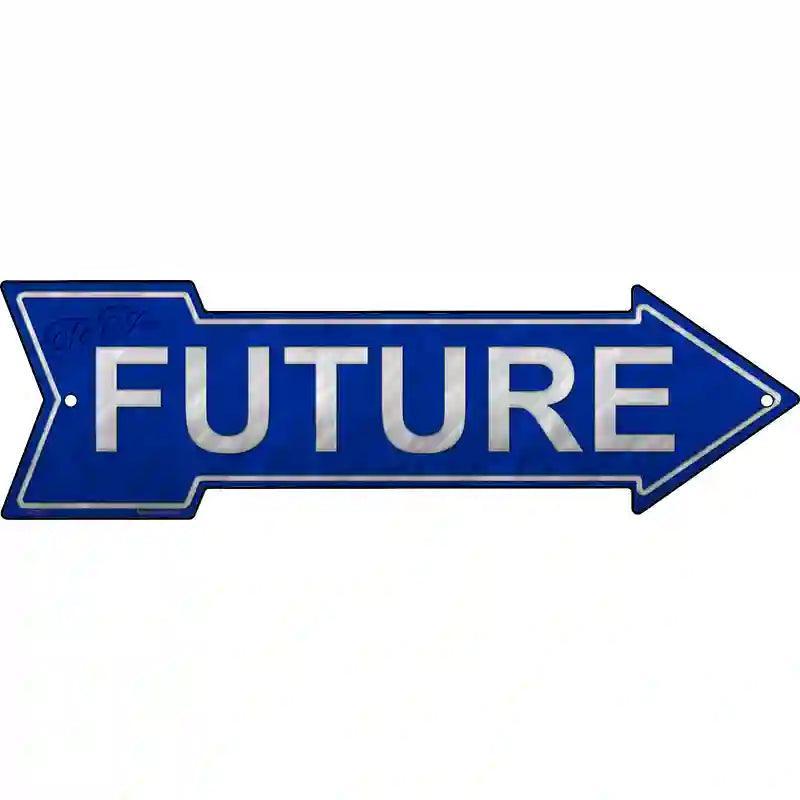 Future Novelty Metal Arrow Sign image