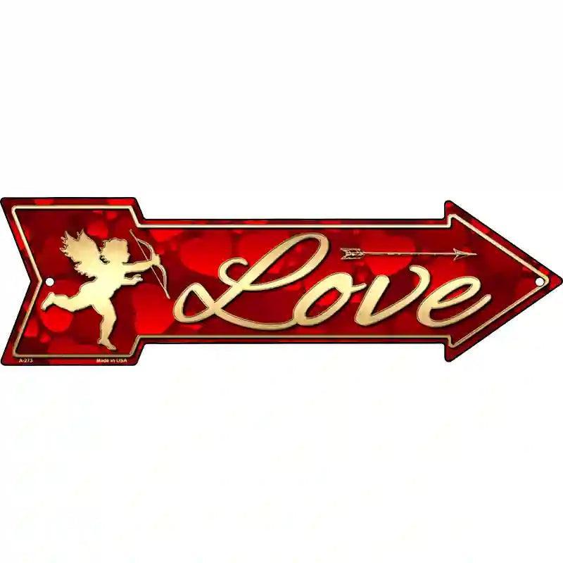 Love Novelty Metal Arrow Sign image