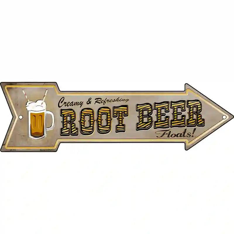 Root Beer Novelty Metal Arrow Sign image