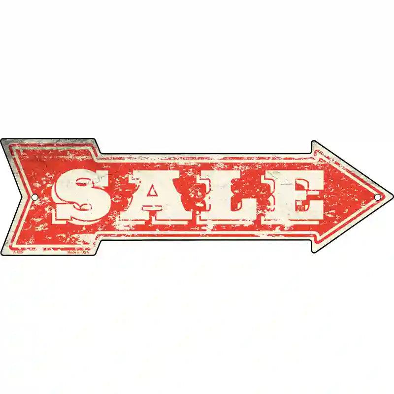 For Sale to the Right Novelty Metal Arrow Sign image