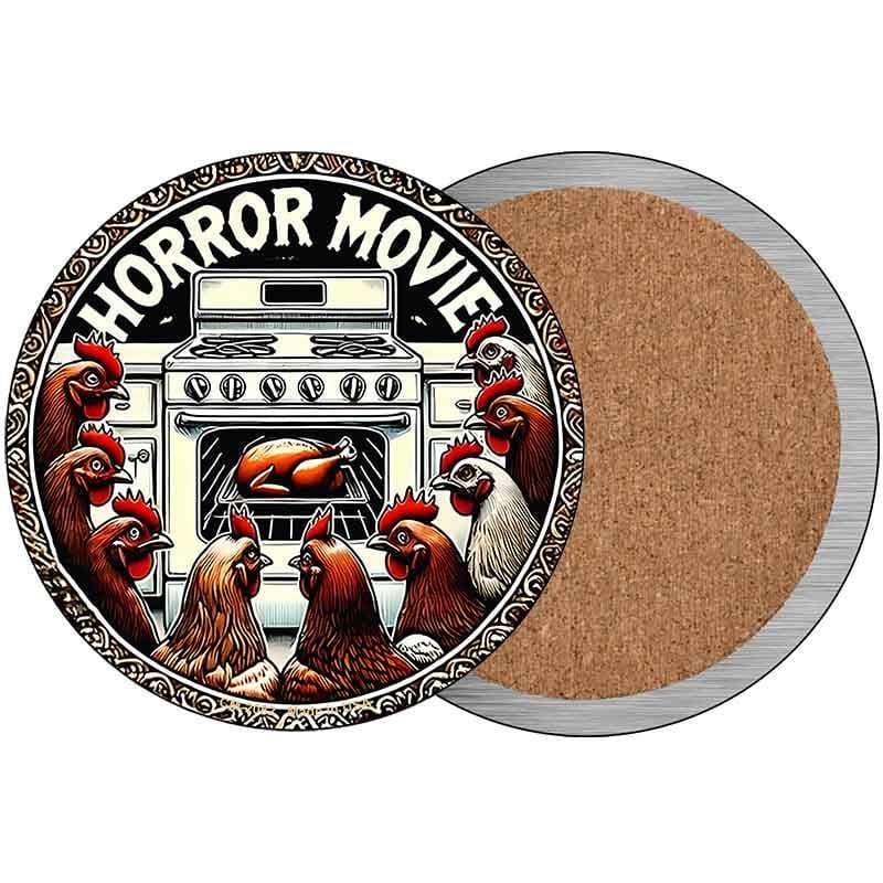 Horror Movie Novelty Circle Coaster Set of 4 CC-2082 image