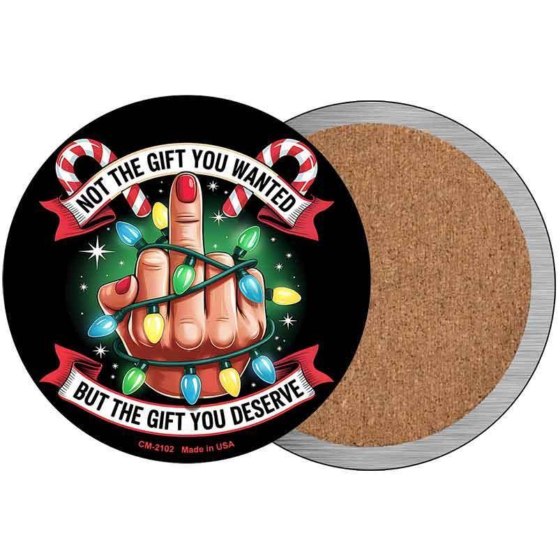 Not The Gift You Wanted Novelty Circle Coaster Set of 4 CC-2102 image