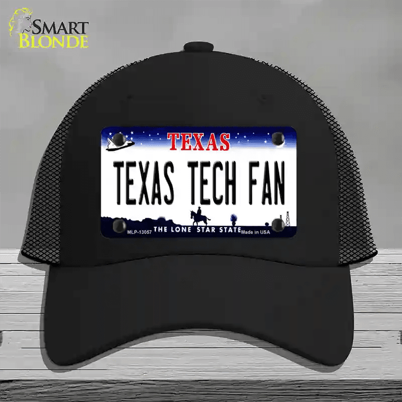 Texas Tech Fan Novelty License Plate Hat