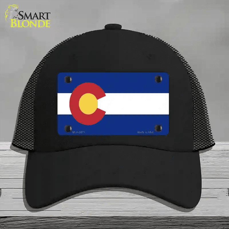 Colorado State Flag Novelty License Plate Hat image