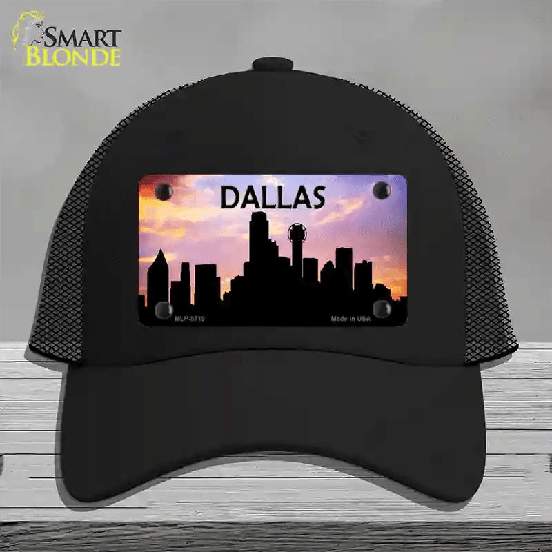 Dallas Silhouette Novelty License Plate Hat image