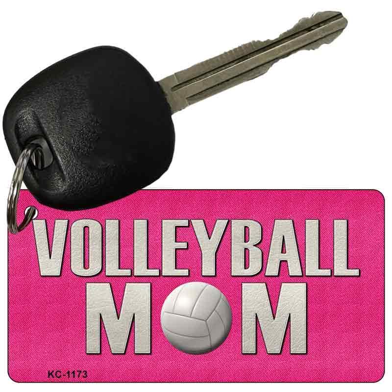 Volleyball Mom Novelty Aluminum Key Chain KC-1173 image