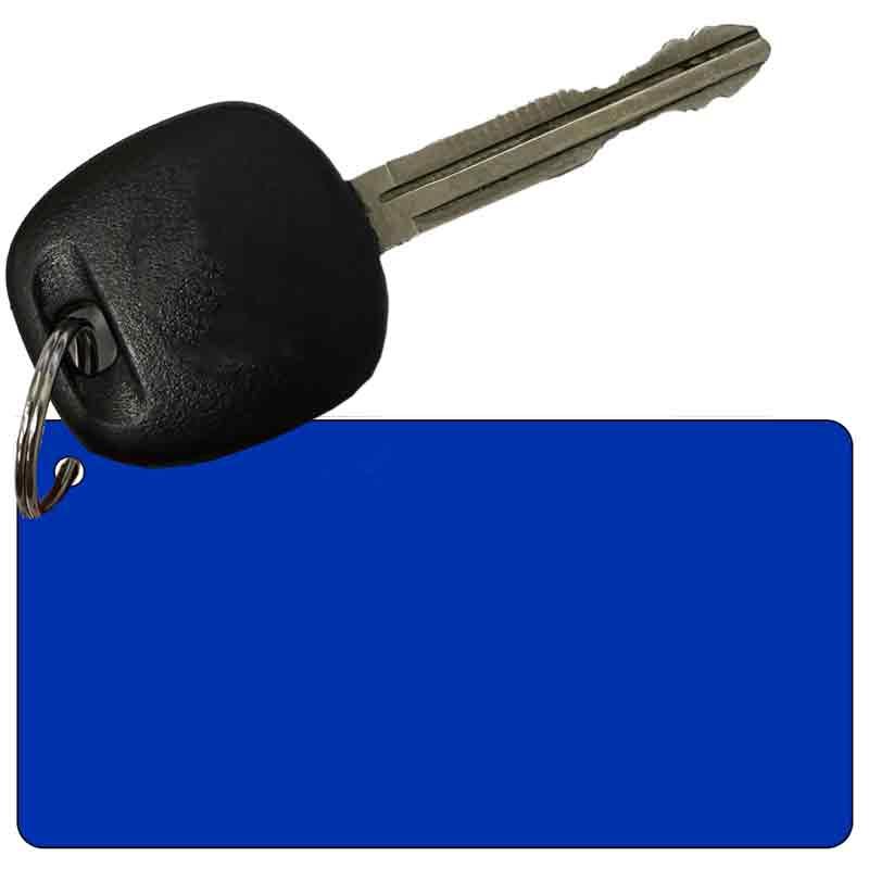 Blue Solid Novelty Metal Key Chain image