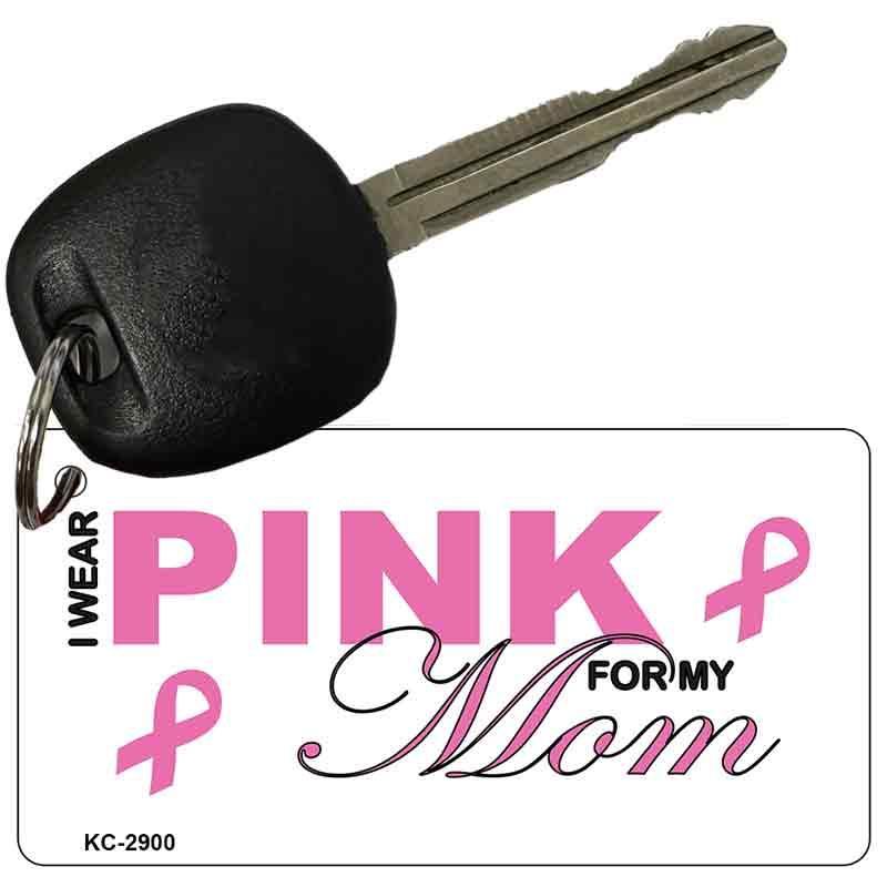 Pink For Mom Novelty Aluminum Key Chain KC-2900 image
