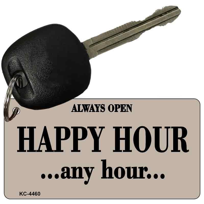 Happy Hour Novelty Aluminum Key Chain KC-4460 image