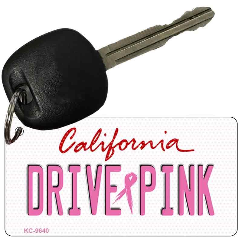 Drive Pink California Novelty Aluminum Key Chain KC-9640 image