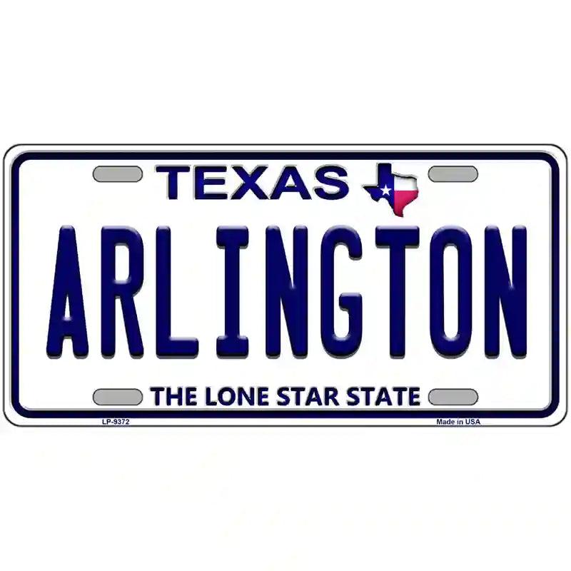 Arlington Texas Novelty Metal License Plate image