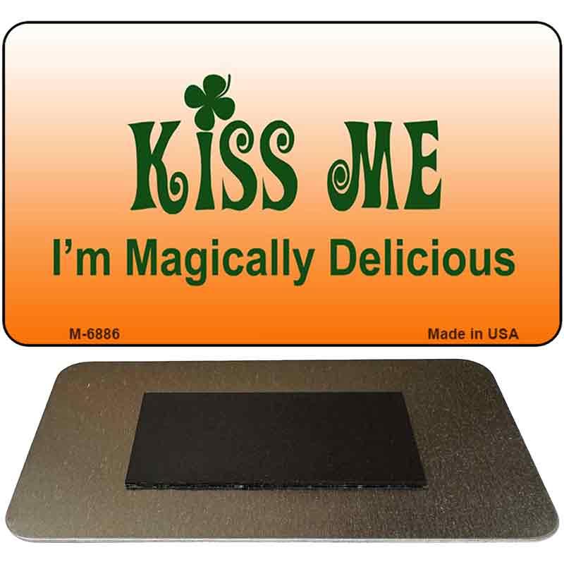 Kiss Me Novelty Metal Magnet M-6886 image