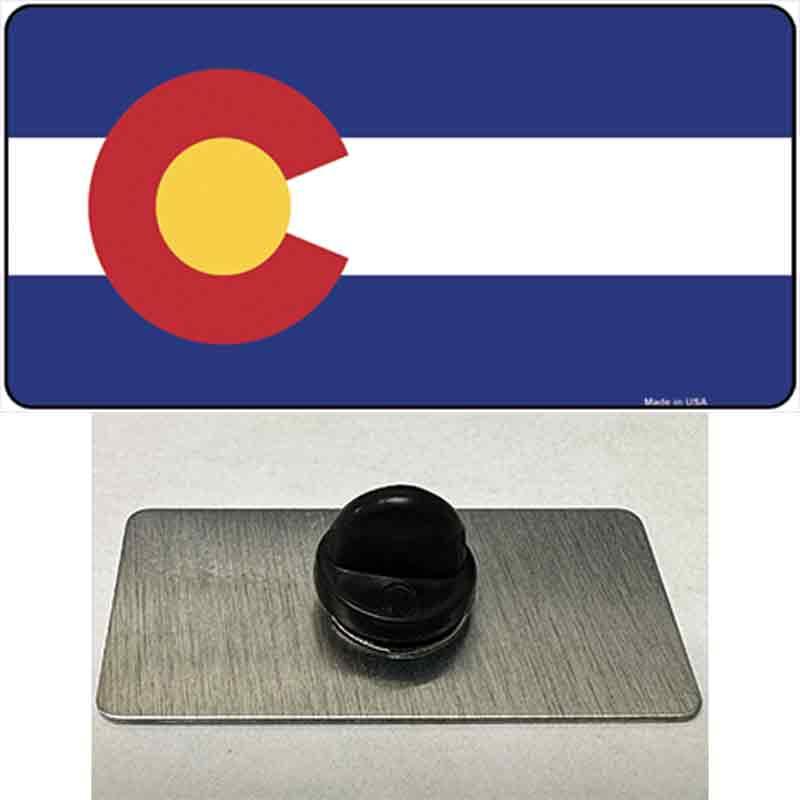 Colorado State Flag Novelty Metal Hat Pin image